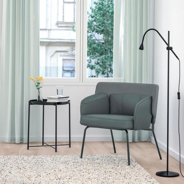 Fotoliu Ikea Bingsta/Vissle/Kabusa Black Gray photo 5 Fotoliu Ikea Bingsta/Vissle/Kabusa Black Gray photo 5