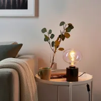 Lampă de masă Ikea Markfrost/Molnart Black photo 4