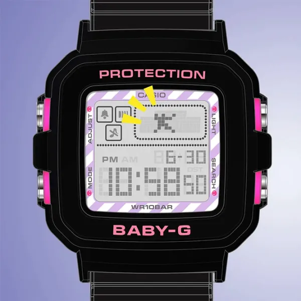 Наручные часы для женщин Casio BGD-10KKM-1ER Кварцевый / 39 мм photo 3