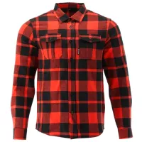 Рабочая рубашка для мужчин Yato YT78800 Red Black / 200 г/м²