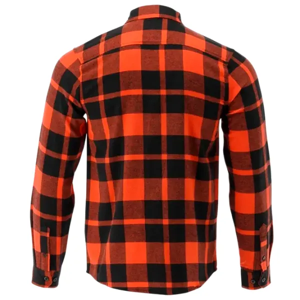 Cămașă de lucru pentru bărbați Yato YT78800 Red Black / 200 g/m² photo 2 Cămașă de lucru pentru bărbați Yato YT78800 Red Black / 200 g/m² photo 2