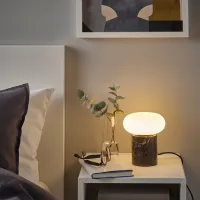 Lampă de masă Ikea Markfrost/Molnart Black photo 5