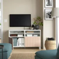 Тумба под телевизор Ikea Besta 74 x 120 x 42см / ДСП photo 2