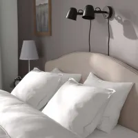 Кровать Ikea Ramnefjall/Klovsta 160 x 200 см / Шпон / Бежевый photo 4