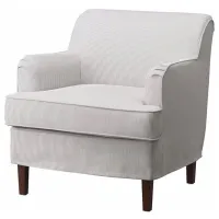 Fotoliu Ikea Rocksjon/Klovsta Gray Gray