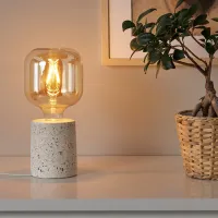 Lampă de masă Ikea Lerskiffer White photo 2