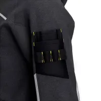 Hanorac de lucru unisex SAFETY JOGGER DENEB HOODIE Black / 280 g/m2 photo 3