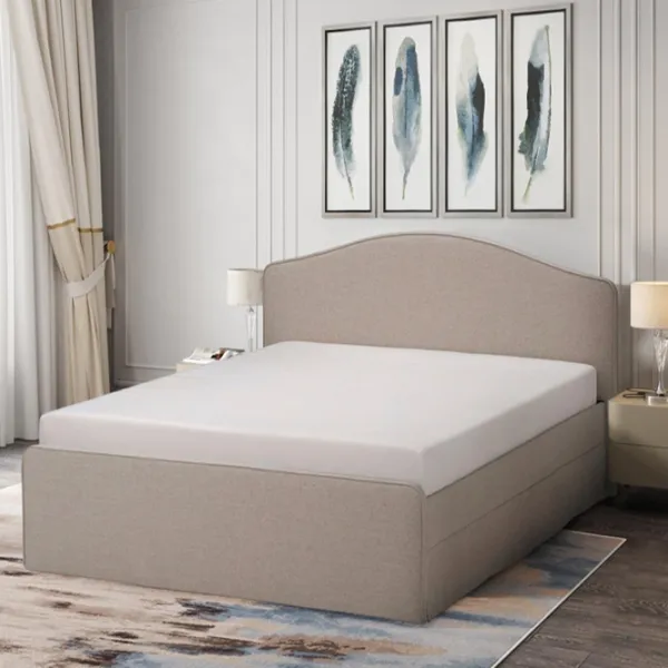 Кровать Ikea Ramnefjall/Kilanda 140 x 200 см / Шпон / Бежевый photo 2 Кровать Ikea Ramnefjall/Kilanda 140 x 200 см / Шпон / Бежевый photo 2