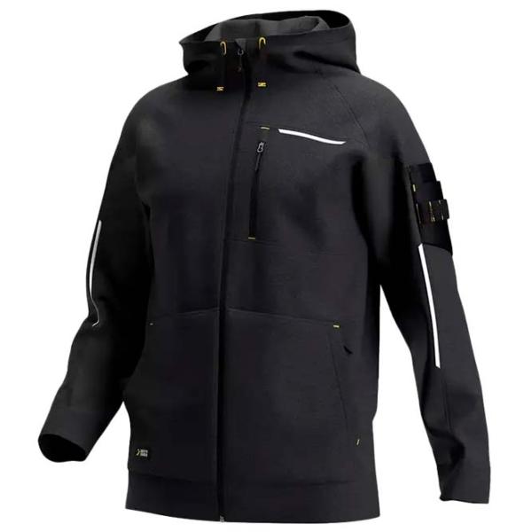 Hanorac de lucru unisex SAFETY JOGGER DENEB HOODIE Black / 280 g/m2 photo 1