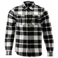 Рабочая рубашка для мужчин Yato YT78815 Белый Черный / 200 г/м²