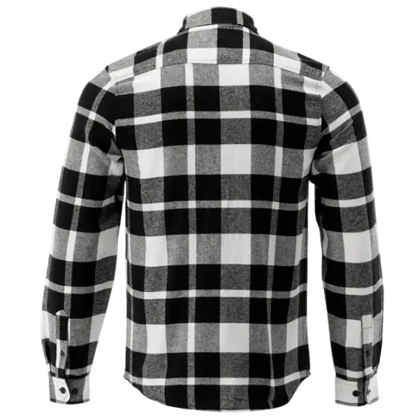 Cămașă de lucru pentru bărbați Yato YT78815 White Black / 200 g/m² photo 2 Cămașă de lucru pentru bărbați Yato YT78815 White Black / 200 g/m² photo 2