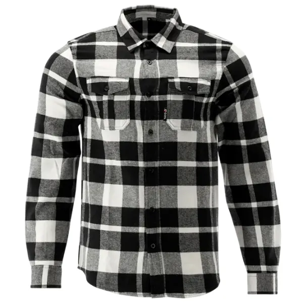 Cămașă de lucru pentru bărbați Yato YT78812 White Black / 200 g/m² photo 1 Cămașă de lucru pentru bărbați Yato YT78812 White Black / 200 g/m² photo 1