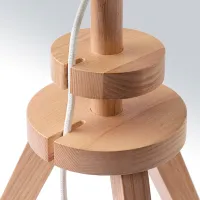 Veioză Ikea Lauters Wood photo 5