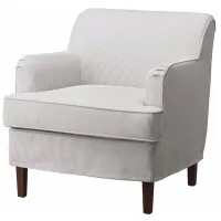 Fotoliu Ikea Rocksjon/Klovsta Brown White photo 4