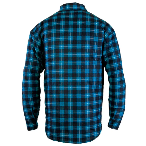 Рабочая рубашка для мужчин Polstar Profflam PLSTOI15AXL Blue Black / 110 г/м² photo 2