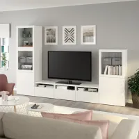 Тумба под телевизор Ikea Besta 193 x 300 x 42см / ДСП photo 3