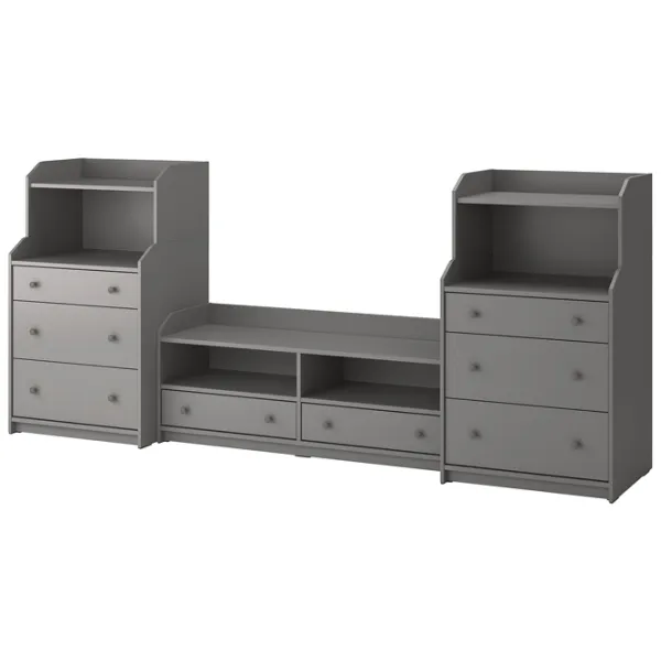 Comodă TV Ikea Hauga 116 x 277 x 40 / MDF photo 1 Comodă TV Ikea Hauga 116 x 277 x 40 / MDF photo 1