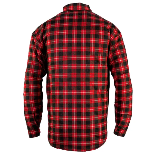 Рабочая рубашка для мужчин Polstar Profflam PLSTOI15RL Red Black / 110 г/м² photo 2