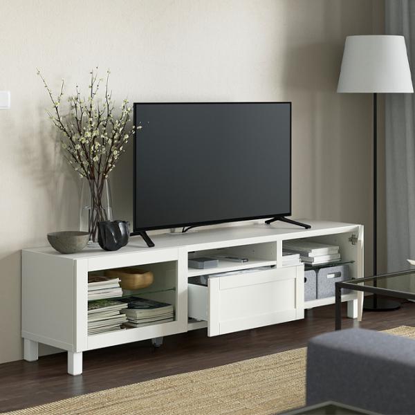 Comodă TV Ikea Besta 48 x 180 x 42 / MDF photo 3 Comodă TV Ikea Besta 48 x 180 x 42 / MDF photo 3