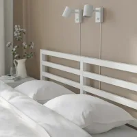 Кровать Ikea Tarva/Lindbaden 160 x 200 см / Массив / Белый photo 3