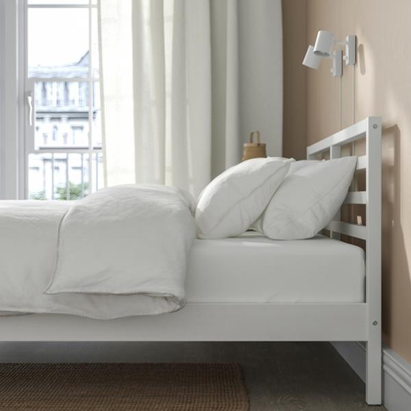 Pat Ikea Tarva/Lindbaden 160 x 200 cm / Masiv / White photo 4