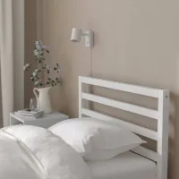 Кровать Ikea Tarva 90 x 200 см / Массив / Белый photo 3