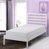 Кровать Ikea Tarva 90 x 200 см / Массив / Белый photo 5