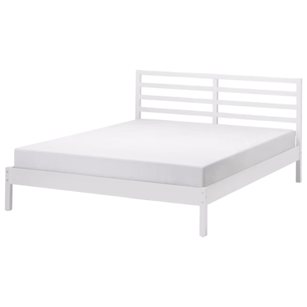 Кровать Ikea Tarva 160 x 200 см / Массив / Белый photo 1