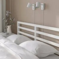 Кровать Ikea Tarva 140 x 200 см / Массив / Белый photo 4