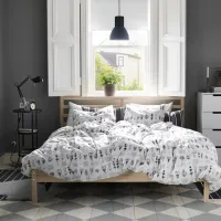 Pat Ikea Tarva/Lindbaden 160 x 200 cm / Masiv / Wood photo 4