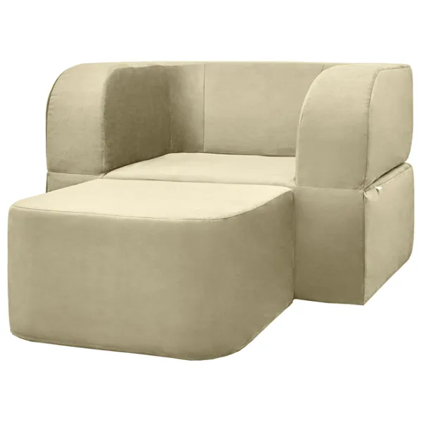 Кресло Edka Vega Beige Бежевый photo 2