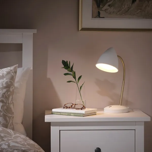 Настольная лампа Ikea Isnalen Белый photo 3 Настольная лампа Ikea Isnalen Белый photo 3