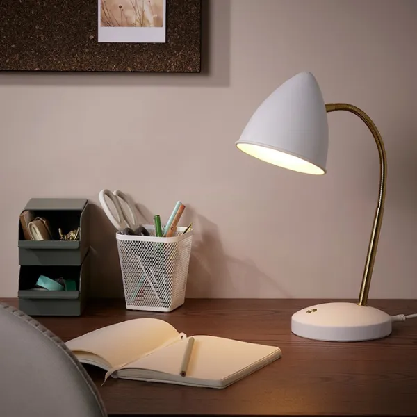 Настольная лампа Ikea Isnalen Белый photo 4 Настольная лампа Ikea Isnalen Белый photo 4