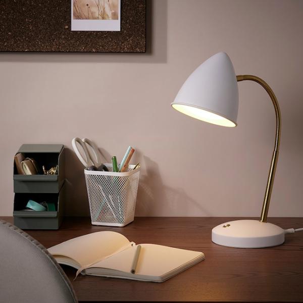 Настольная лампа Ikea Isnalen Белый photo 4 Настольная лампа Ikea Isnalen Белый photo 4
