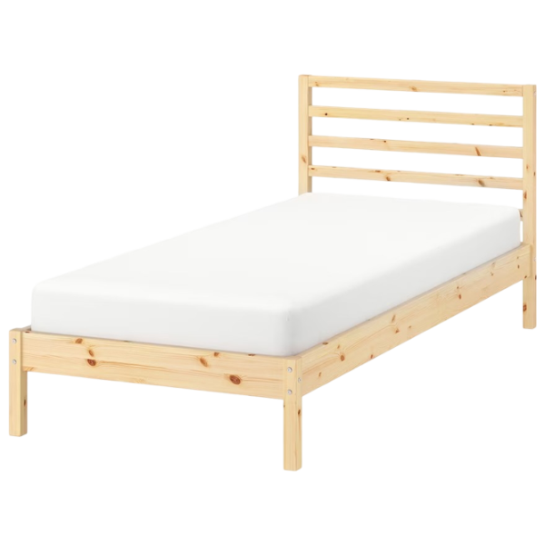 Кровать Ikea Tarva/Lindbaden 90 x 200 см / Массив / Wood photo 1