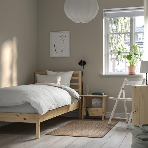 Кровать Ikea Tarva/Lindbaden 90 x 200 см / Массив / Wood photo 3