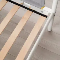 Детская кровать Ikea Vitval 90 x 200 см / Металл / Белый photo 4