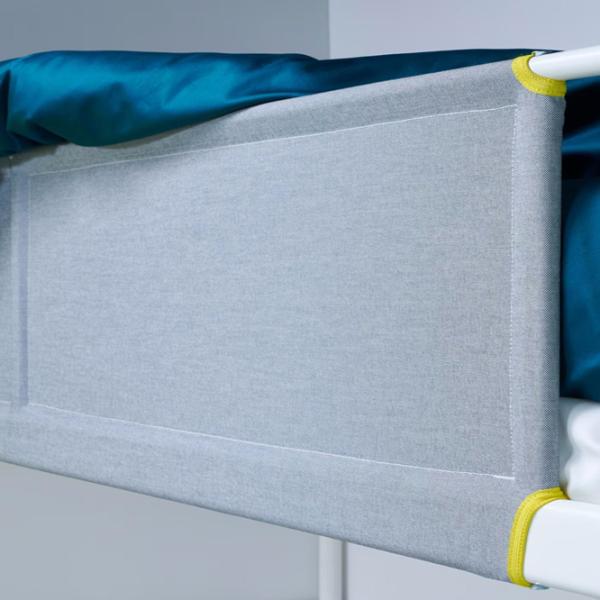 Pat pentru copii Ikea Vitval 90 x 200 cm / Metal / White photo 5