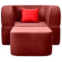 Fotoliu Edka Vega  Bordo