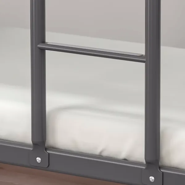 Детская кровать Ikea Tuffing 90 x 200 см / Металл / Серый photo 4