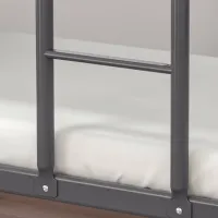 Детская кровать Ikea Tuffing 90 x 200 см / Металл / Серый photo 4