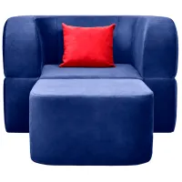 Fotoliu Edka Vega  Blue