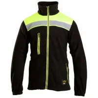 Hanorac de lucru unisex Seven kings Rival Softshell Black / 320 g/m2