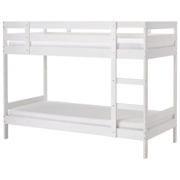 Pat pentru copii Ikea Mydal 90 x 200 cm / Masiv / White photo 1