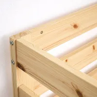 Детская кровать Ikea Mydal 90 x 200 см / Массив / Wood photo 5