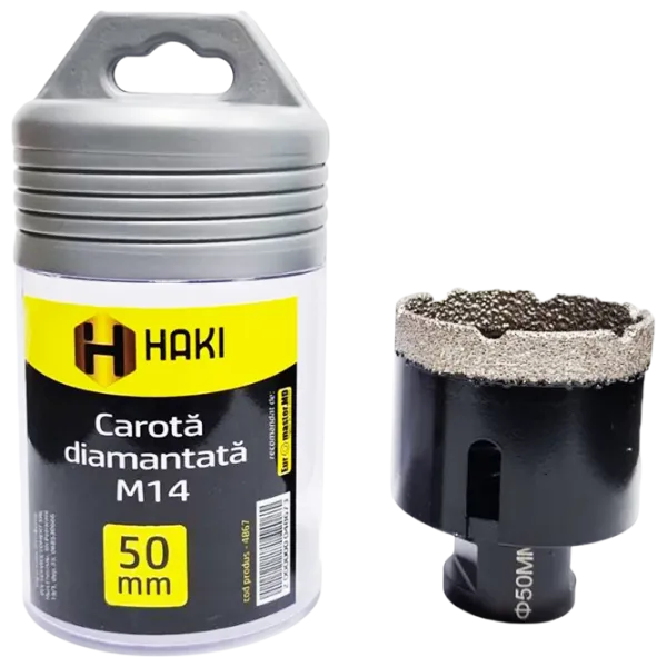 Carotă Haki 4867 Diamant / M14 photo 1 Carotă Haki 4867 Diamant / M14 photo 1