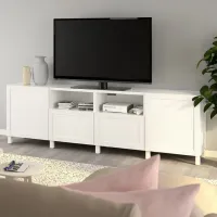 Тумба под телевизор Ikea Besta 74 x 240 x 42см / ДСП photo 2