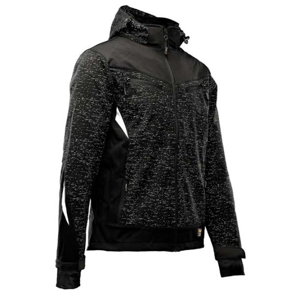 Рабочая толстовка унисекс Seven kings CROSS SOFTSHELL Черный / 310 г/м2 photo 2