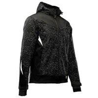 Hanorac de lucru unisex Seven kings CROSS SOFTSHELL Black / 310 g/m2 photo 2
