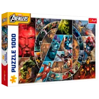 Puzzle 2D Trefl Avengers: Heroes 12+/ Numărul de piese: 1000